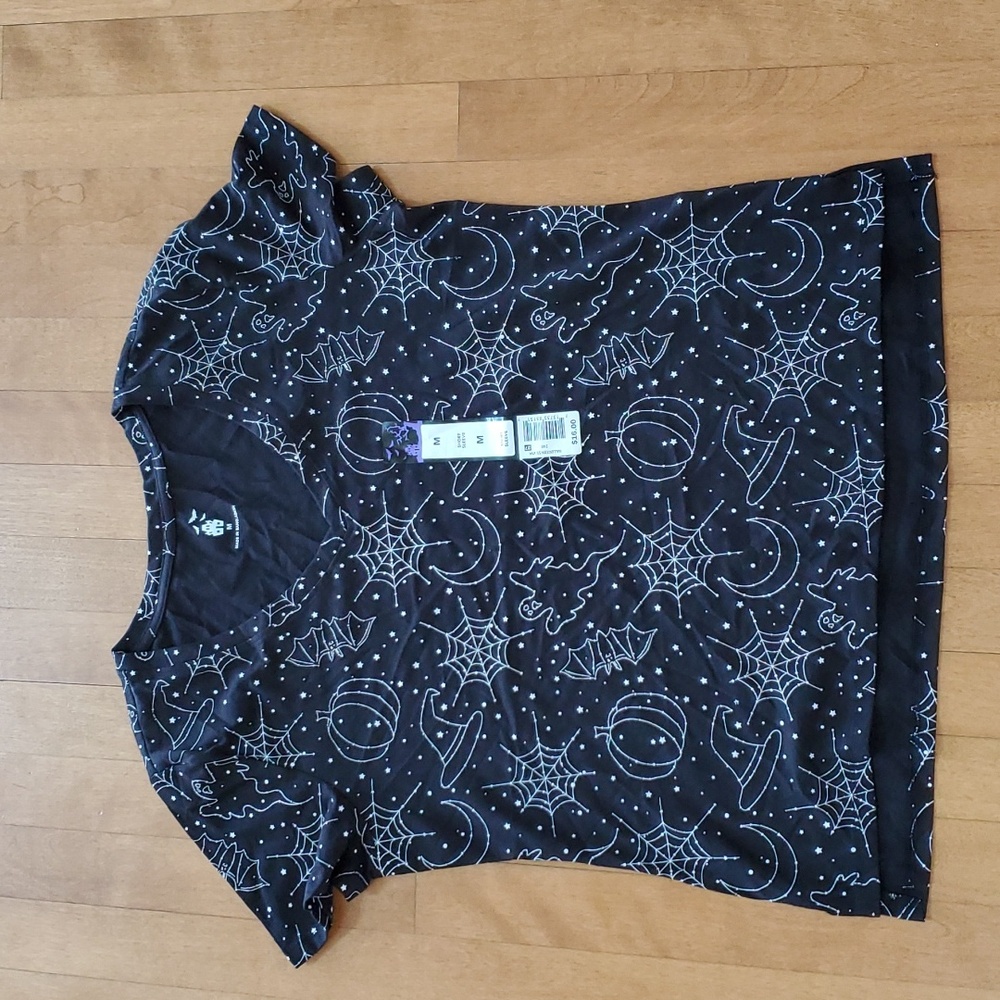 Womens Happy Halloween Constellations T-Shirt Size M L XL 1X 3X Stars NWT
